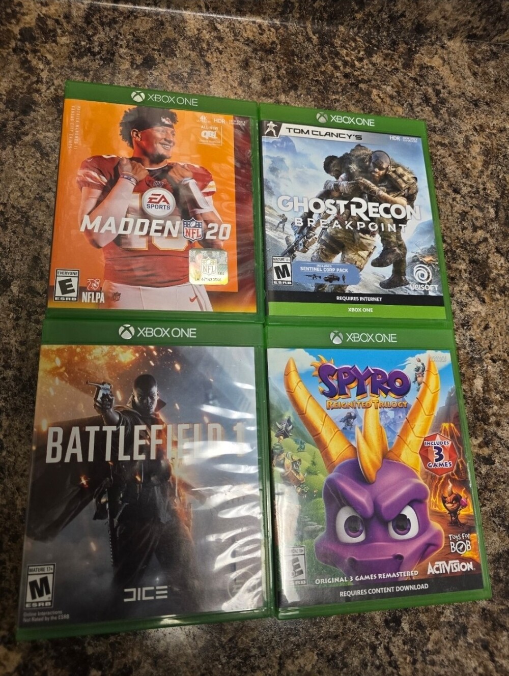 Bundle Of Xbox One Games